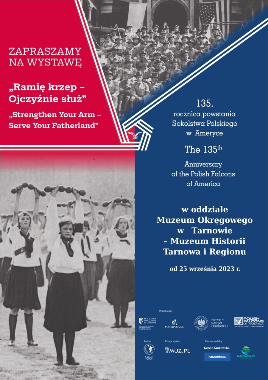 Plakat wystawy "Ramię krzep - Ojczyźnie służ"